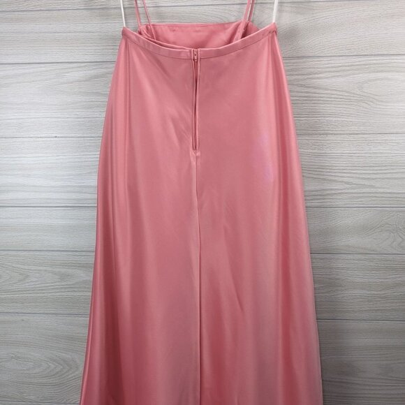 Peach Two-Piece Corset Formal Dress Set - Picture 9 of 9